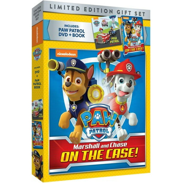 Paw Patrol: Marshall & Chase on the Case + Book (DVD) (Walmart Exclusive) - Walmart.com
