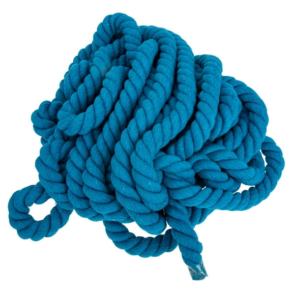 GETAJGHSD Rope for Games Tug of War Rope Blue Soft Cotton 1Pcs 800x2cm