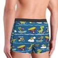 thumbnail image 5 of Bingfone Dinosaur On The Beach Vacation Men'S Underwear - Casual Stretch Boxer Briefs-X-Large, 5 of 9