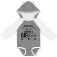 thumbnail image 3 of Inktastic So I'm Little, but I'm Gonna Be a Big Cousin Boys or Girls Long Sleeve Baby Bodysuit, 3 of 5