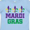 thumbnail image 4 of Inktastic Mardi Gras Fleur De Lis Trio Boys or Girls Toddler T-Shirt, 4 of 5