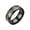 Yellow, variant on Rings Frosted Silk Pattern Inlaid Rhinestone Ring Alloy for Women and Men – Exquisite Fashion Jewelry, 6.91 cm, Black