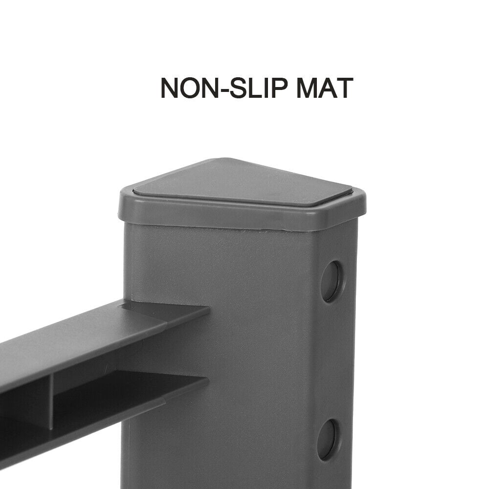 Didog Elevated Adjustable Double Bowl Dog Cat Food & Water Feeder Elevated Raised Stand Feeding