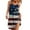 White, variant on OAVQHLG3B Womens Dresses Sun Dresses Women Summer Casual 4th of July Outfits American flag Casual Round Neck Leisure And Entertainment Sling Digital Print Mini Dress
