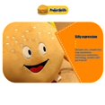 thumbnail image 2 of Muñeca De Hamburguesa De 45 Cm Regalos Lindos De Felpa De Hamburguesa Amigables con La Piel - Almohadas De Felpa-1 Hy, 2 of 5