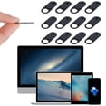 thumbnail image 2 of Webcam Cover, 12-Pack Ultra Thin Design Web Camera Cover Slide for Laptop, PC, , , Computer, iPad, Pro- Black, 2 of 6