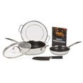 thumbnail image 2 of BATERIA DE COCINA JUEGO DE SARTEN+ CUCHILLOS  Acero Inoxidable con estuche Trustedbutcher/Copper Chef Titan, 2 of 10