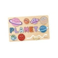 thumbnail image 4 of Rompecabezas de madera para preescolar, rompecabezas de formas, rompecabezas para niños pequeños Planeta, 4 of 9