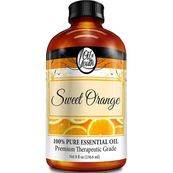 Oil of Youth Sweet Orange Essential Oil, 8 fl oz