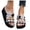 5Black, variant on Shoes For Women Open Toe Flatform Wedge Casual Heeled Slip On Thick Cushion Sandal