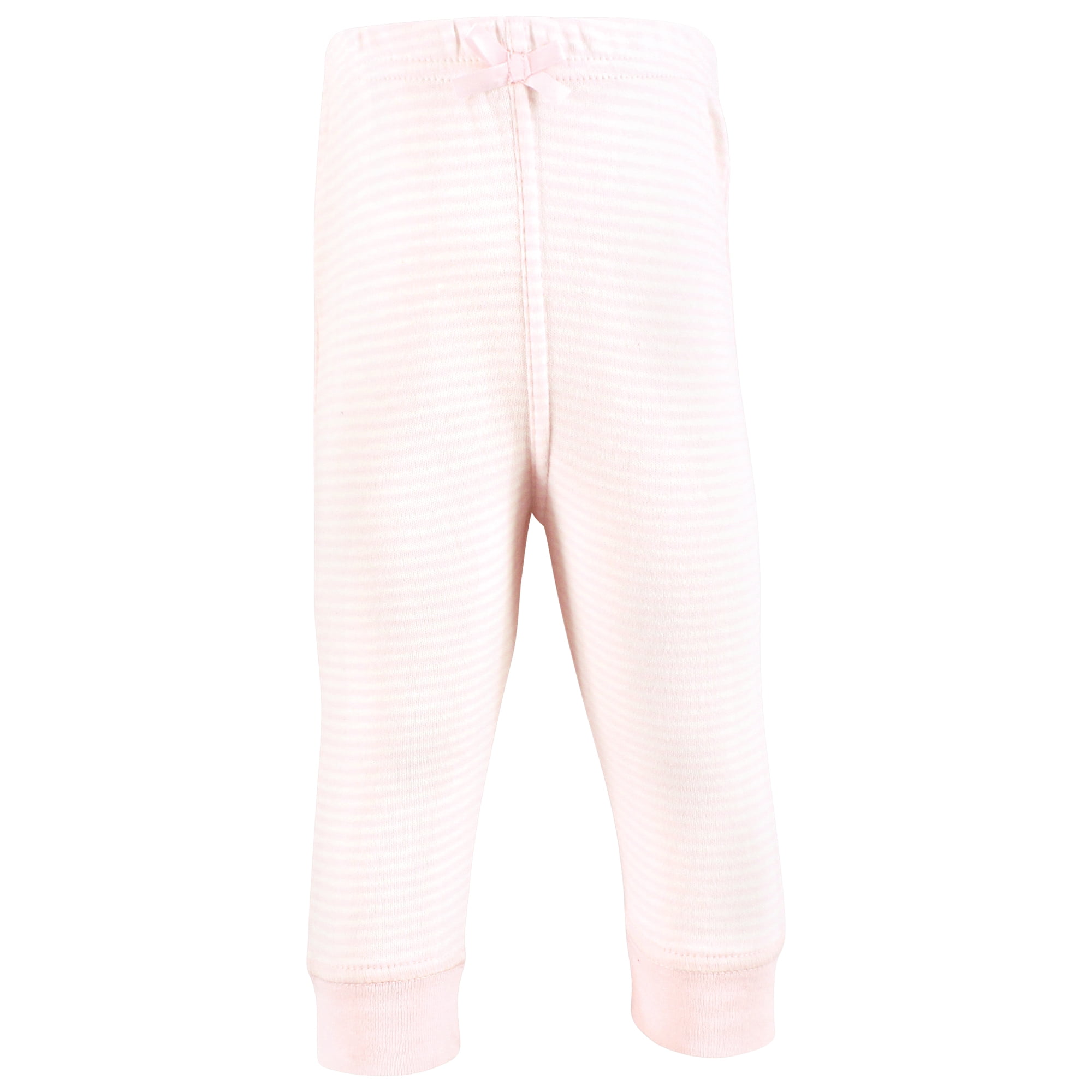 Hudson Baby Girls Cotton Pants and Leggings, Antique Rose, 0-3 Months
