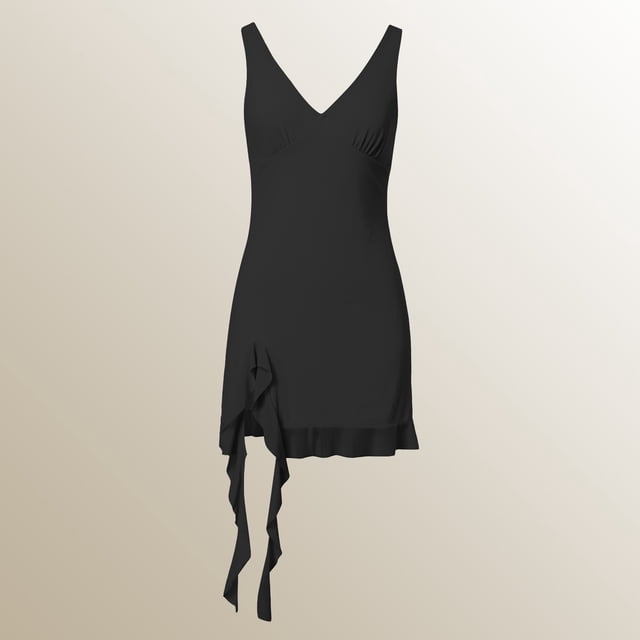 SHIXIAOO Jupe à Franges pour Femmes, Vent Pur, Haute Qualité, Col en V, Robe de Fille, Maillot de Bain avec Cerises