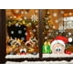 thumbnail image 3 of Pegatinas de espejo de Navidad, dibujos animados de Papá Noel, alce, copo de nieve blanco, pegatina de vidrio para ventana, decoración de Feliz Navidad, Feliz Año Nuevo 2024, 3 of 4