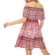 thumbnail image 3 of Qarigey Vestido corto Cintura alta Vestido de verano Vacaciones en la playa Ropa de verano Caqui L Prendas para la parte del cuerpo Rosado METRO Qarigey AP010707-06, 3 of 6