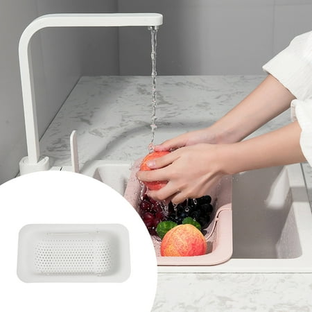 

Colander Wash Vegetables And Fruits Drain Cooked Pasta And Dry Dishes Extendable New Home Kitchen