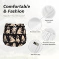thumbnail image 6 of Picia French Bulldog Pattern Women's 2 in 1 Athletic Running Shorts High Waisted Workout Casual Gym Sweat Shorts with Comfy Liner Zipper Pockets-XX-Large, 6 of 9