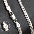 thumbnail image 1 of 20-60cm 925 Plata de Ley diseño de marca de lujo noble collar cadena para mujer hombres moda boda compromiso joyería Dengxun unisex, 1 of 1