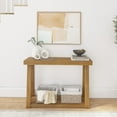 thumbnail image 2 of Plank+Beam Solid Wood 46 " Console Table with Storage, Narrow Entryway Table, Living Room, 2 of 6