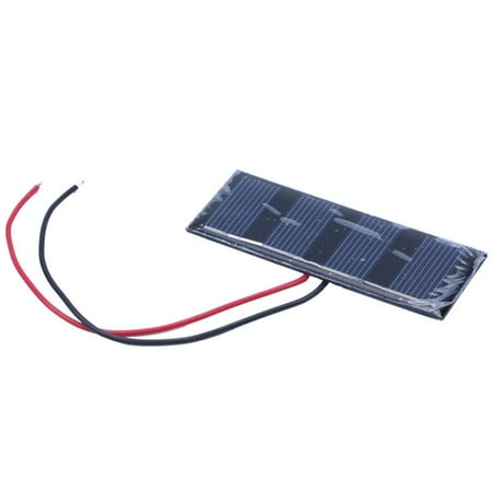 

0.2W 2V solar panels polycrystalline silicon solar panels DIY solar panels + red and black lines