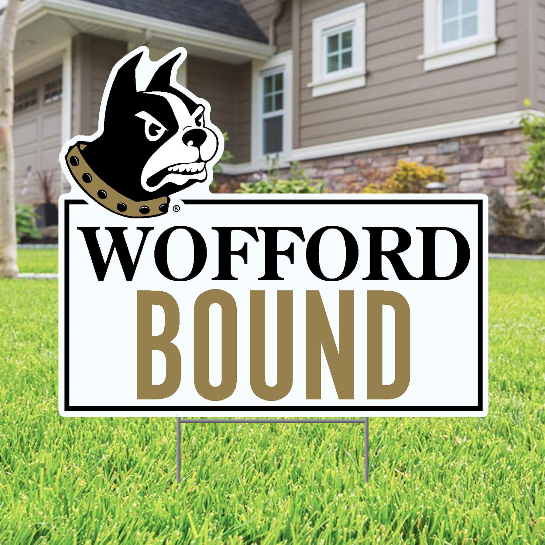 Wofford College Bound Lawn Sign (Officially Licensed)