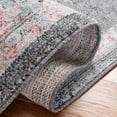 thumbnail image 5 of SAFAVIEH Phoenix Jepson Medallion Area Rug, Grey/Ivory, 6'7" x 6'7" Square, 5 of 8
