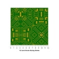 thumbnail image 4 of Rwraps Circuit Board Technology Small Clover Matte Vinyl Film Wrap 59in x 6in Vinyl Vehicle Car Film, 4 of 9