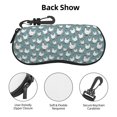 thumbnail image 3 of Sikiie Funny Chicken Sunglasses Soft Case Neoprene Zipper Eyeglass Case, Zipper Portable Spectacle Cases for Men Women, 3 of 6