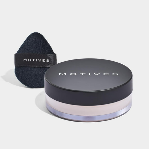 Motives® Flawless Finish Setting Powder – Translucent | 24-Hour Shine Control, Talc-Free, Smooths Pores & Fine Lines, Sets Makeup with a Lightweight, Long-Lasting Matte Finish