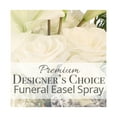 thumbnail image 2 of Foo-te's Flowers - Premium Funeral Easel Spray Premium Designer's Choice - Deluxe, 2 of 2