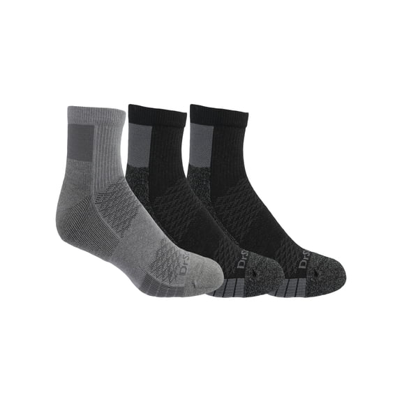 Dr. Scholl's Men's Ankle Socks, 3-Pack, For Plantar Fascia Support