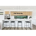 thumbnail image 2 of Gatuela - 6-Light Pendant with Adjustable Shades - Black Finish - Black Shades, 2 of 2