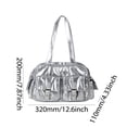 thumbnail image 4 of Bolso Mano Diseñador Cartera Informal Gran Capacidad para Mujer, 4 of 7