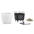 thumbnail image 6 of Lechuza USA 17" Black Quadro Planter with Water Reservoir, 6 of 7
