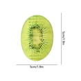 thumbnail image 3 of Grape Fruit Shaped Acrylic Bookmark Translucent Page Marker, Sturdy Anti-Scratch Book Accessory, Lightweight Portable DIY Craft Gift for Readers Students Teachers School Office Daily Reading, 3 of 5