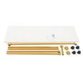 thumbnail image 4 of Freestanding Single Bar Clothes Rack Clothes Display Stand & Wheel Garment Rack, 4 of 12
