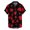 Red, variant on Men's Valentine's Day Polo Shirt Novelty Love Heart Print Short Sleeve Golf Shirts Short Sleeve Button Up T Shirt