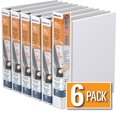 thumbnail image 1 of QuickFit® Pro Heavy Duty Single Touch Pin-Lock® View Binder, 6 Pack, 1.5", 1 of 3