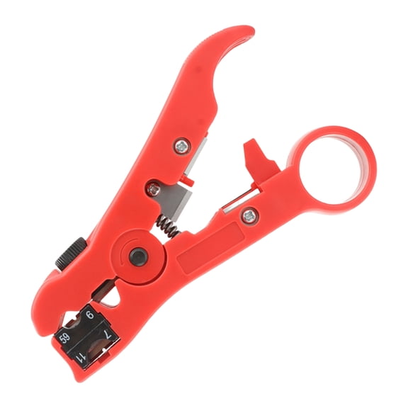 Multifunctional Electric Stripping Pliers Cutter Suitable for RG59 RG6 RG11 RG7 Coaxial Cable Wire Cutting and Stripping