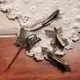 thumbnail image 2 of unbranded 4Ud Vintage Hair Clip En Marrón Ideal Para Fiesta O Especial, 2 of 7