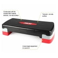 thumbnail image 5 of PRCTZ Essential Aerobic Stepper, 2- level Platform, 4-6 Inches, Great for Hitt training, Black/Red/Gray, 5 of 5