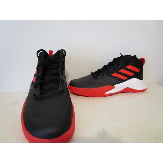 Ad-id-as Mens Ownthegame Basketball Sneakers Black/Red Size 6