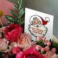 thumbnail image 3 of 3drose, Merry Christmas to a Wonderful Step Dad- Funny Laughing Santa Design, 12 Greeting Cards with Envelopes, 3 of 7