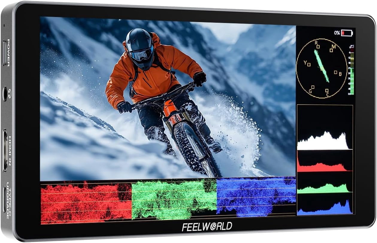 FEELWORLD F6 Plus V2 – 6 Zoll Kameramonitor Mit T Produktbild-Vorschau 4