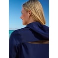 thumbnail image 4 of Swim 365 Women's Plus Size Hooded Taslon Cover Up, 4 of 4