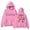 Pink, variant on In 2024 Women's Inspirational Hoodie Based Sweatshirt With Message For Lady