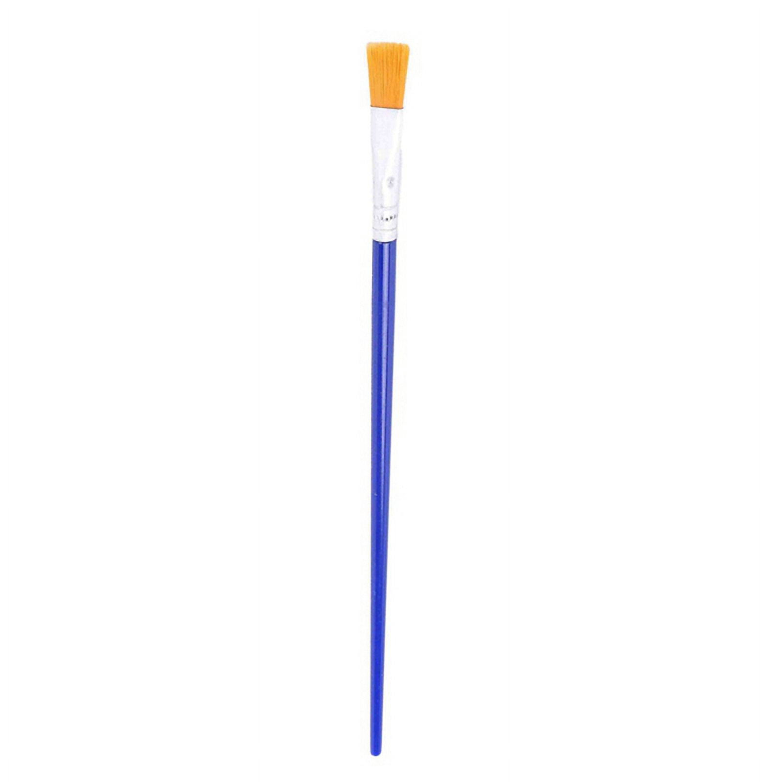 300 Pcs Flat Paint Brushes,Small Brush Bulk for Detail Painting,Nylon Hair Brushes Acrylic Oil Watercolor Fine