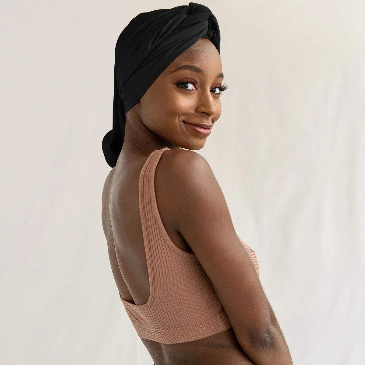 Sale > black head scarf > in stock