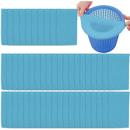

10 Packs Swimming Pool Skimmer Socks Swimming Pool Filter Saver Socks Mesh Fine Mesh Filter Sock for Filters Baskets and Skimmer Swimming Pool Spa Accessories