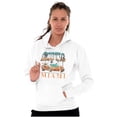 thumbnail image 4 of Exotic Miami Vintage Muscle Car Men's Big & Tall Graphic Hoodie Brisco Brands 4X, 4 of 6