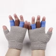 thumbnail image 3 of Warm Knit Flip Top Convertible Fingerless Gloves for Kids and Babies Winter Mitten Care Size:One Size, 3 of 8